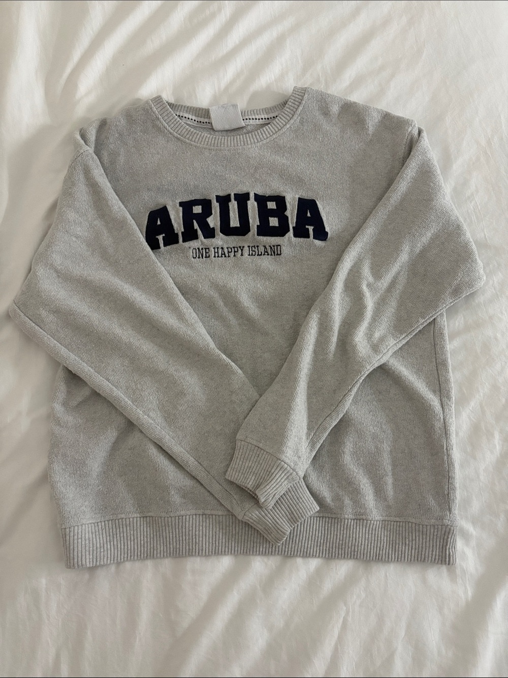 Aruba Crewneck Sweater - Gray